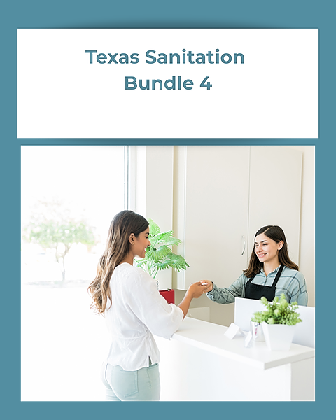 Texas State Board Approved Sanitation Bundle 4