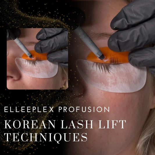 Elleebana Korean Lash Lift technique course with CE  CEU hours