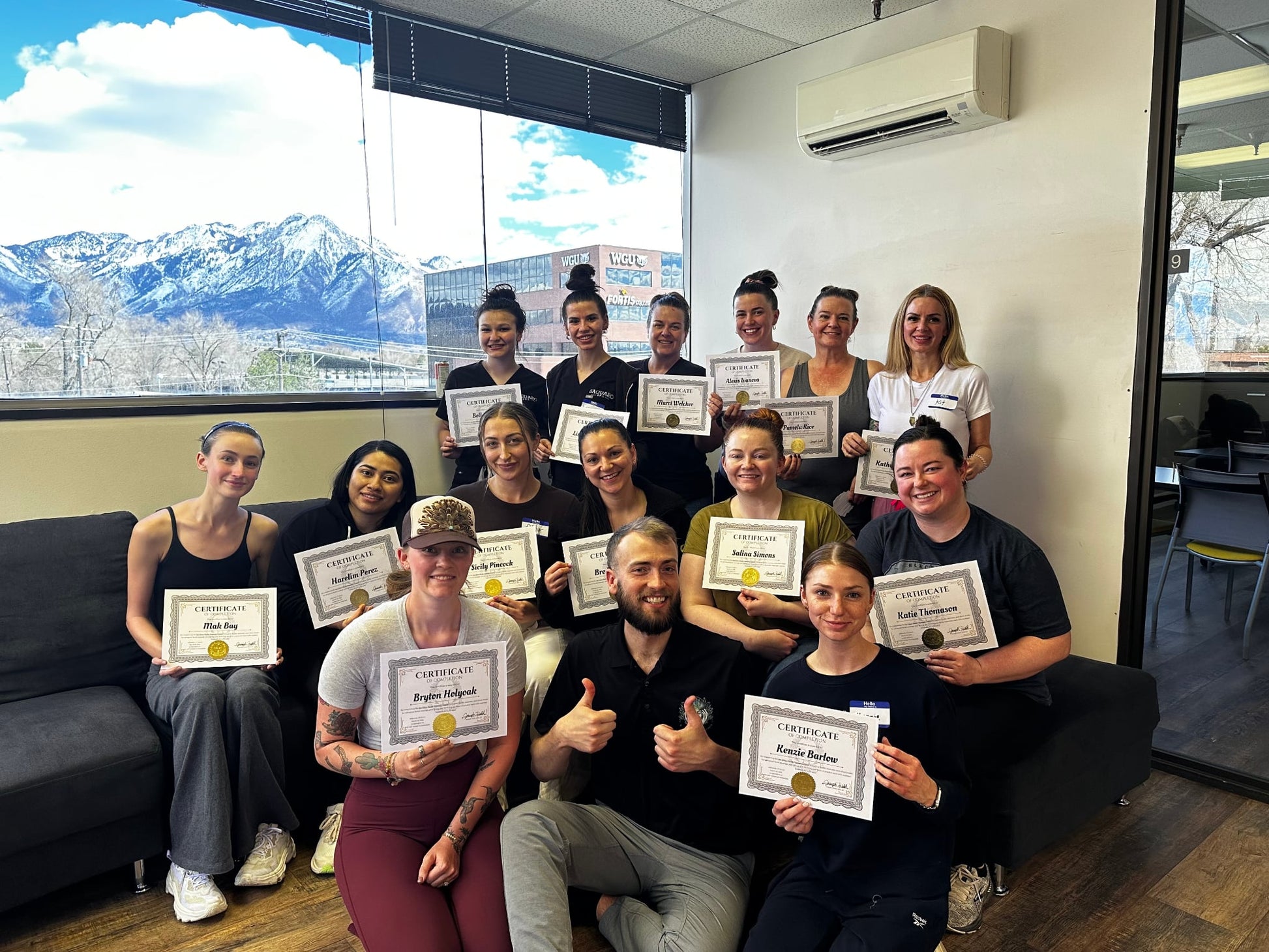 Joe Glow Facial Massage class cert