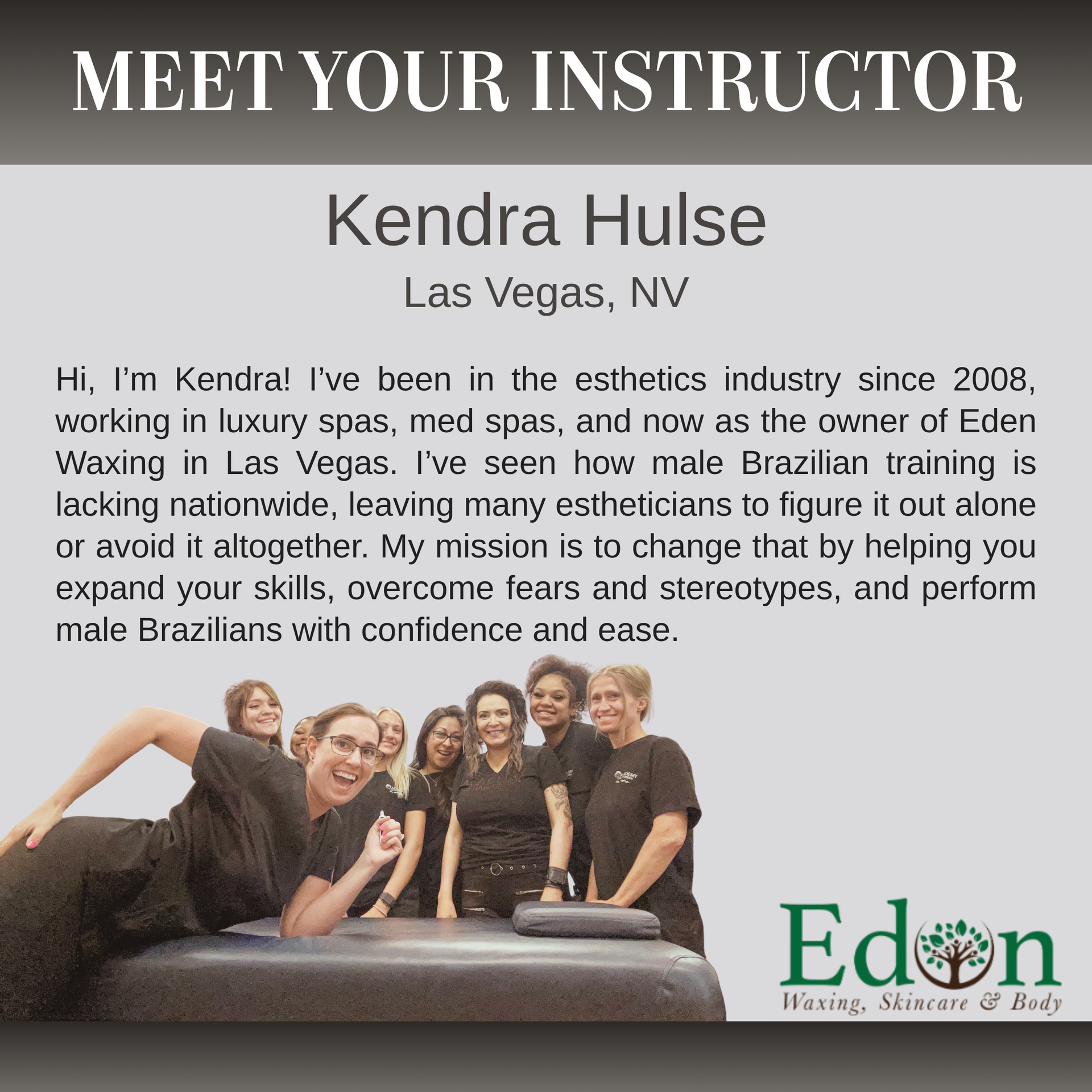 Male Brazilian Waxing Professional Class