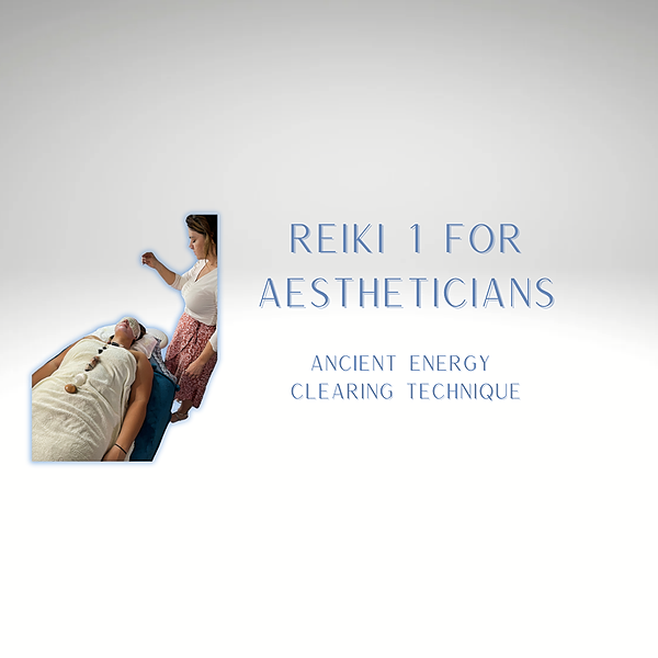 Reiki 1 for Aestheticians Class