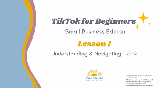 TikTok for Beginners - Lesson 1 Understanding & Navigating TikTok Course
