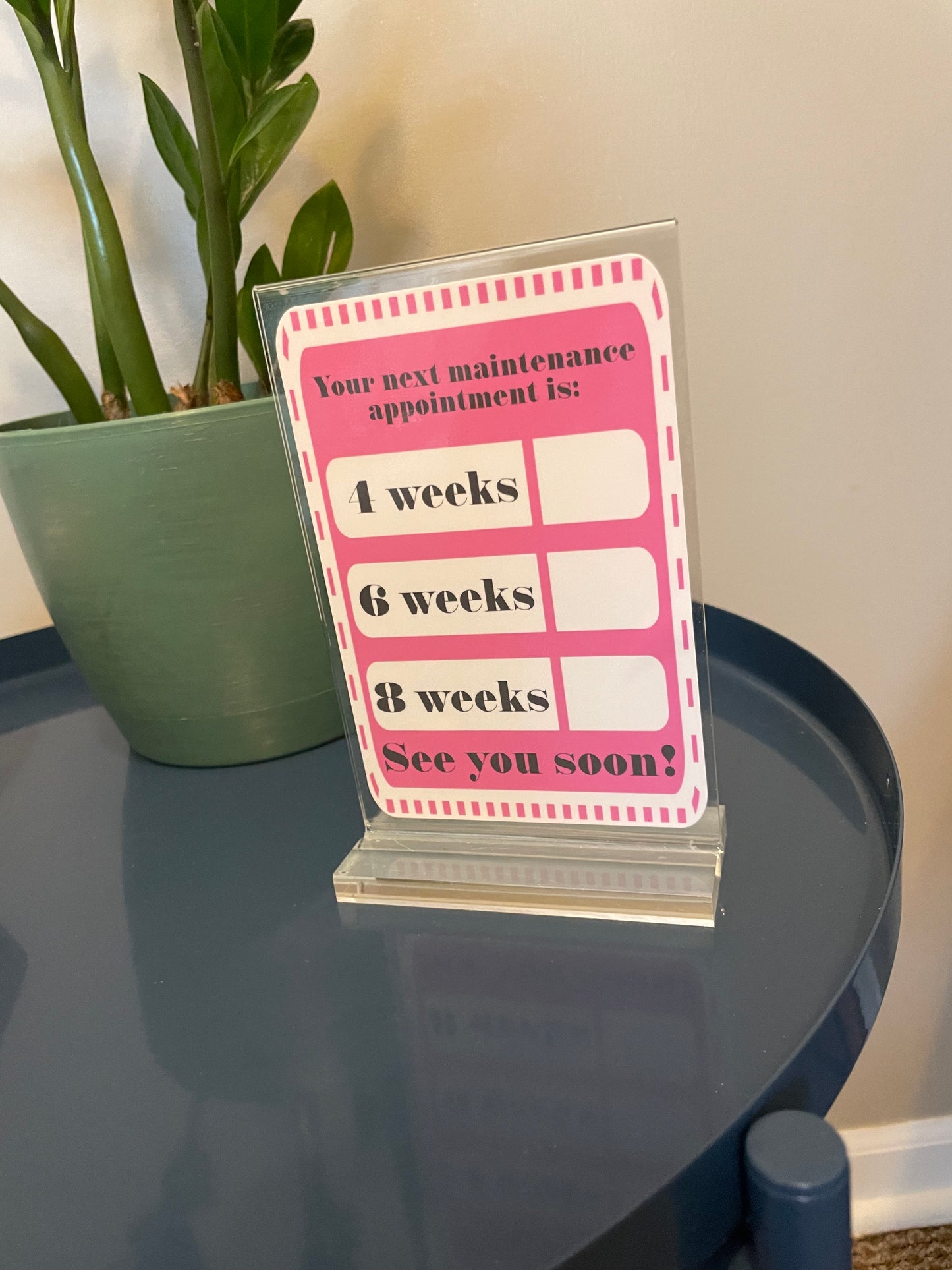 Appointment Cling Stand